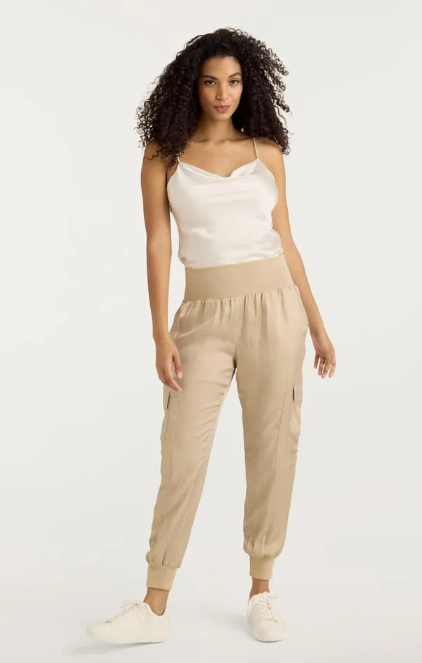 Women Cinq Sept Pants Giles Pant Khaki