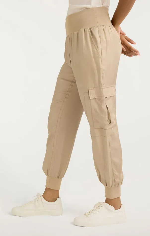 Women Cinq Sept Pants Giles Pant Khaki