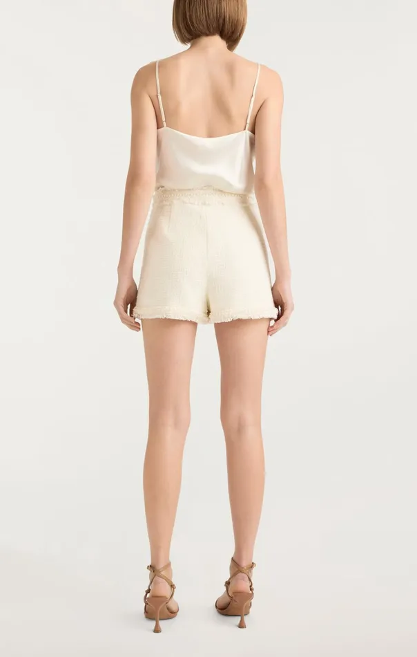 Women Cinq Sept Shorts Pearl Allen Short Ivory