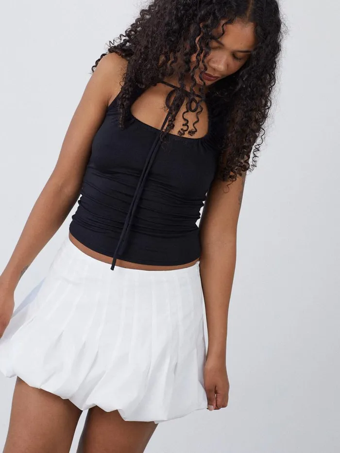 Women Cloud Mini Skirt White Lisa Says Gah Skirts