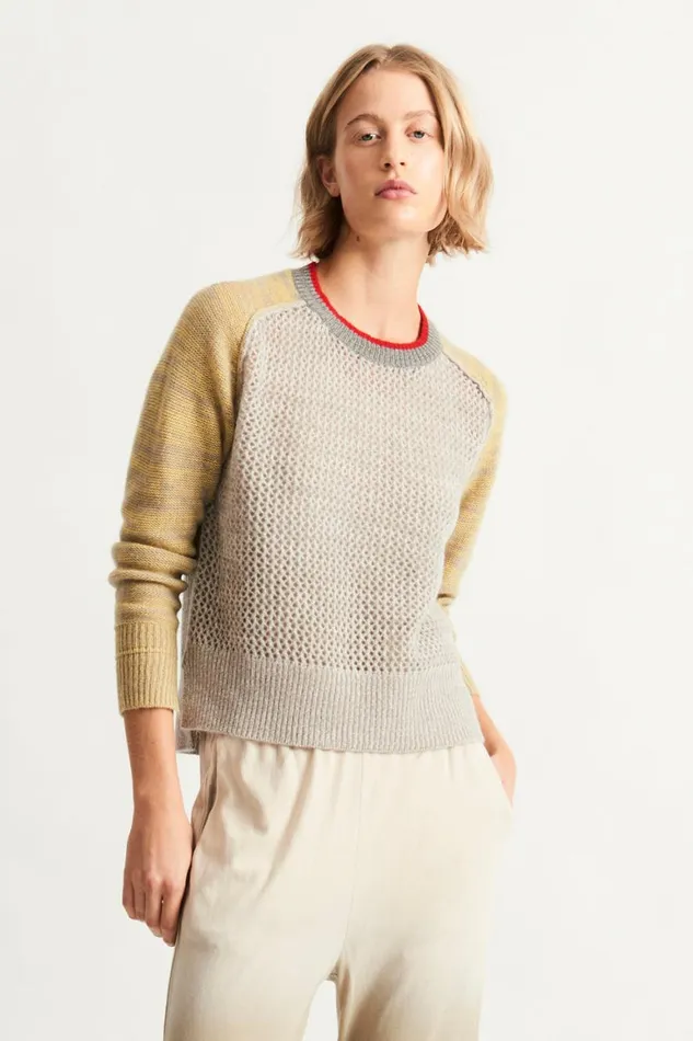 Women Concrete Cashmere Lilith Sweater Raquel Allegra Sweaters and Knits