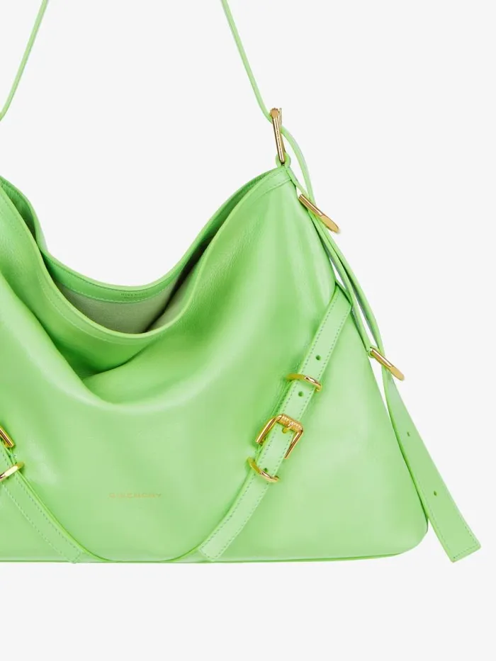 Women Crossbody Bags Givenchy Medium Voyou Bag In Leather Mint Green Women Crossbody Bags Givenchy Medium Voyou Bag In Leather Mint Green