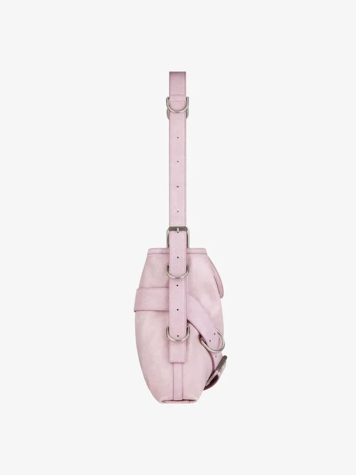 Women Crossbody Bags Givenchy Medium Voyou Boyfriend Bag In Aged Leather Old Pink