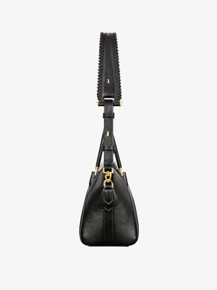 Women Crossbody Bags Givenchy Mini Antigona Bag In Leather With Metal Handles Black Women Crossbody Bags Givenchy Mini Antigona Bag In Leather With Metal Handles Black