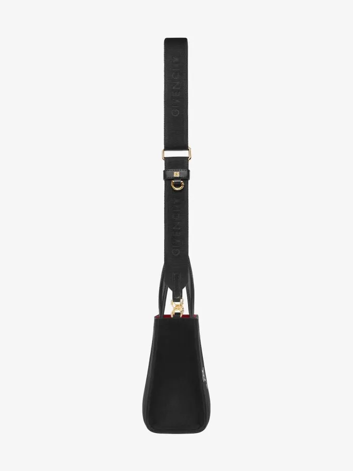 Women Crossbody Bags Givenchy Mini GTote Shopping Bag In Canvas Black