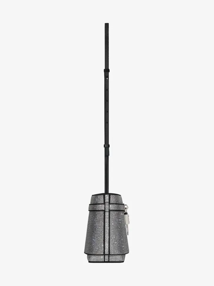 Women Crossbody Bags Givenchy Shark Lock Bucket Bag In Leather With Strass Black Women Crossbody Bags Givenchy Shark Lock Bucket Bag In Leather With Strass Black
