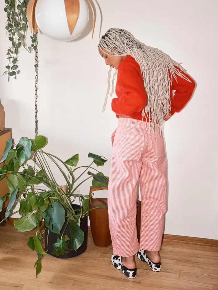 Women Daphne Trouser Red Stripe Lisa Says Gah Bottoms