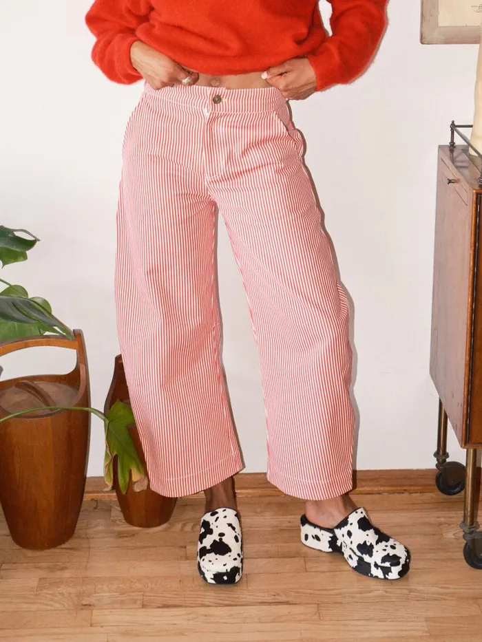 Women Daphne Trouser Red Stripe Lisa Says Gah Bottoms