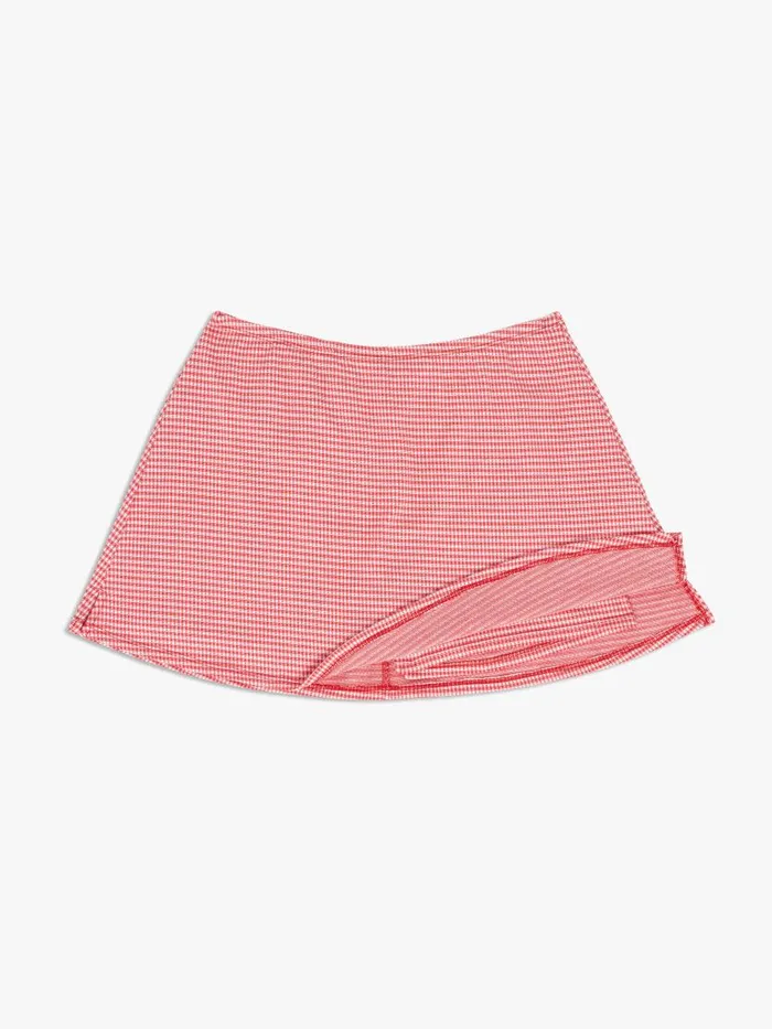 Women Darcy Skort Pomodoro Gingham Lisa Says Gah Skirts