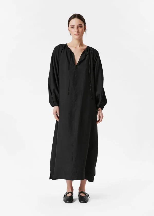 Women Dresses and Other Stories Floaty Oversized Midi Dress Black