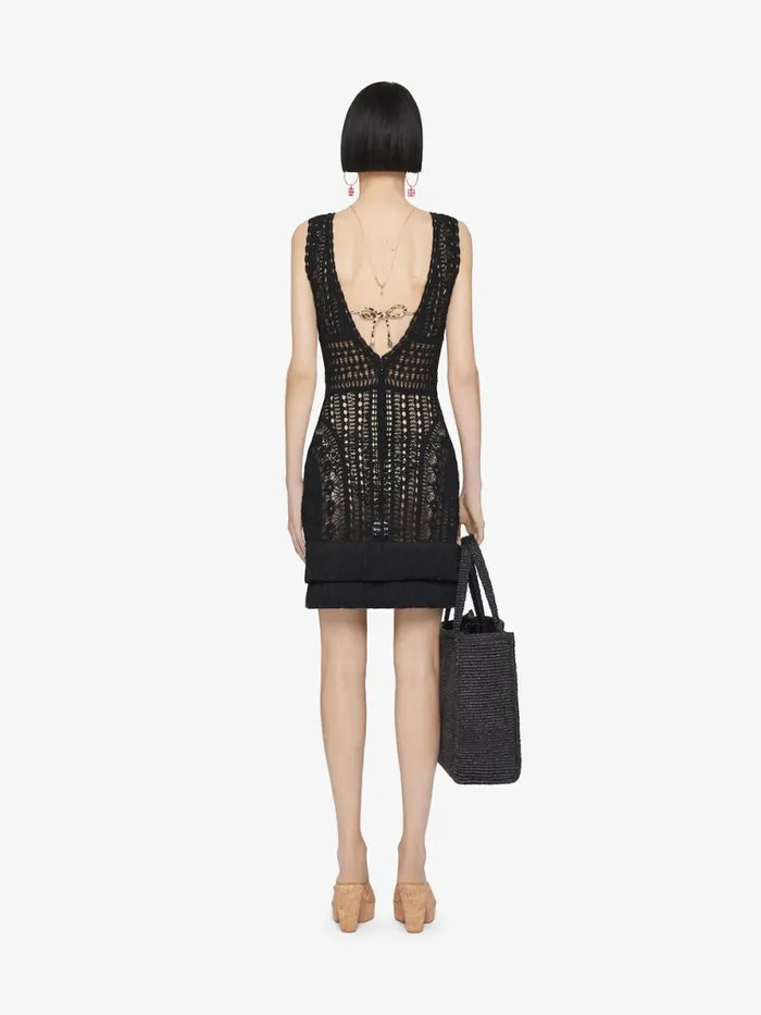 Women Dresses Givenchy Dress In Crochet Black