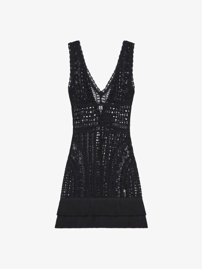 Women Dresses Givenchy Dress In Crochet Black