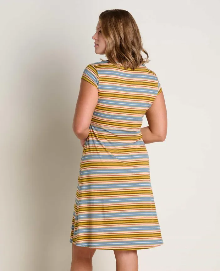 Women Dresses Toad and Co Rosemarie Dress North Shore Multi Stripe
