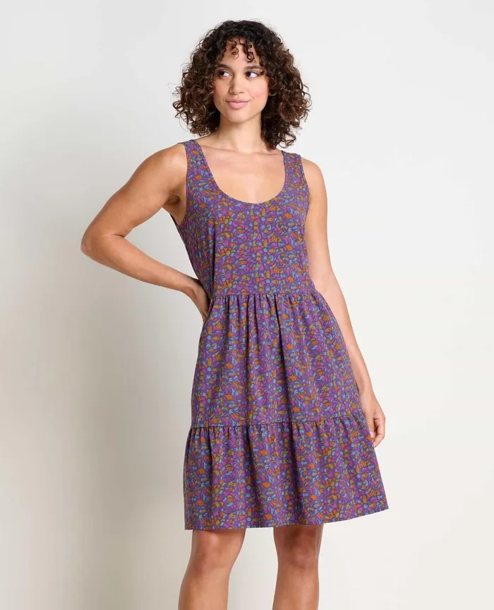 Women Dresses Toad and Co Sunkissed Sunsana Dress Acai Kaleidoscope Print