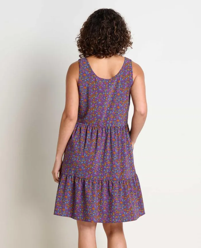 Women Dresses Toad and Co Sunkissed Sunsana Dress Acai Kaleidoscope Print