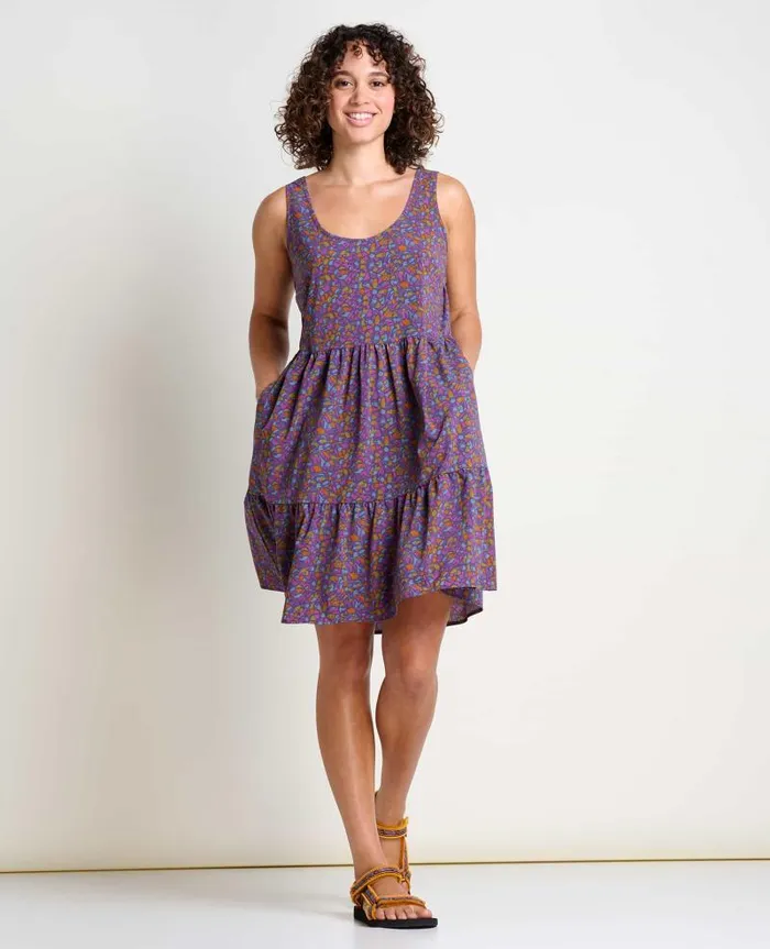 Women Dresses Toad and Co Sunkissed Sunsana Dress Acai Kaleidoscope Print