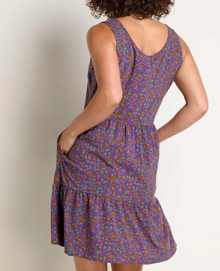 Women Dresses Toad and Co Sunkissed Sunsana Dress Acai Kaleidoscope Print