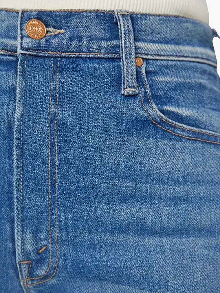 Women Flare Mother Denim The Outlaw Wedge Heel Wash Monkey In The Middle Women Flare Mother Denim The Outlaw Wedge Heel Wash Monkey In The Middle