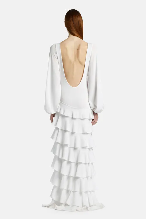 Women Formal Dresses Luisa Spagnoli Cialda Cialda White Women Formal Dresses Luisa Spagnoli Cialda Cialda White