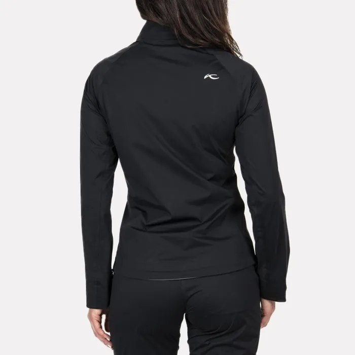 Women Gemini Jacket Black KJUS Rainwear
