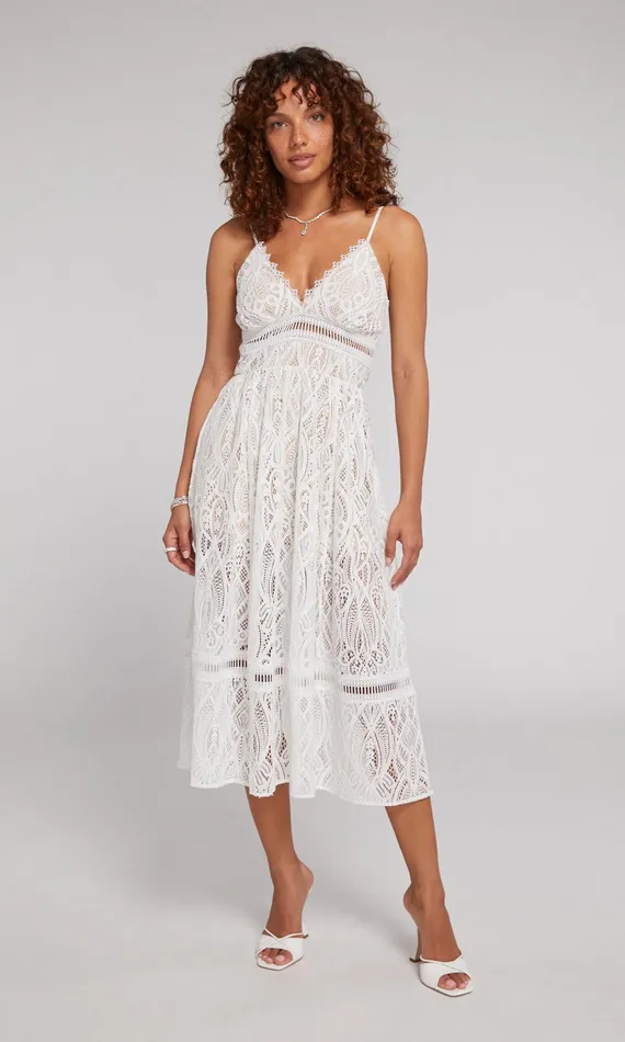 Women Generation Love Clothing Dresses Lucinda Lace Dress Whitebeige
