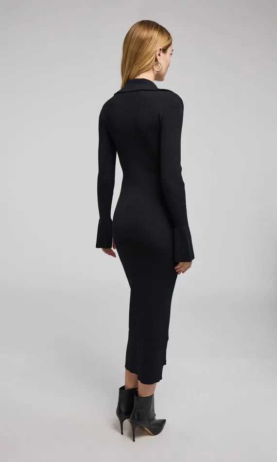 Women Generation Love Clothing Dresses Saylor Rib Dress Black