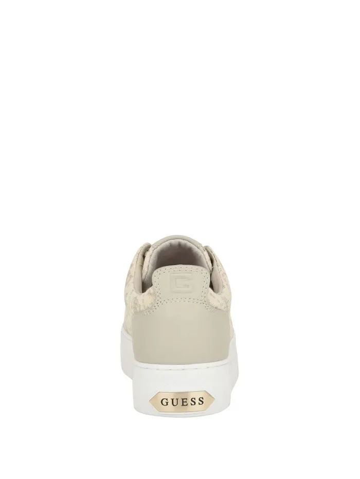 Women GUESS Giaa Logo Print LowTop Sneakers Gold Sneakers Women GUESS Giaa Logo Print LowTop Sneakers Gold Sneakers