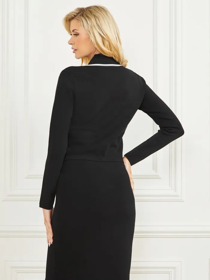 Women GUESS Isa Bandage Jacket Black Dresses and Jumpsuits Women GUESS Isa Bandage Jacket Black Dresses and Jumpsuits