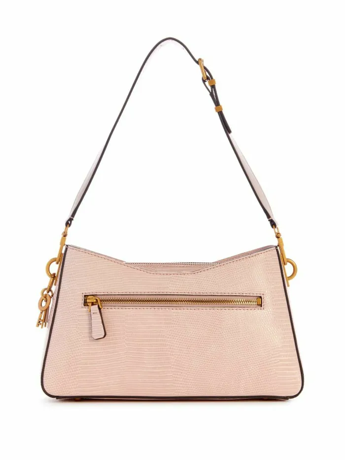 Women Handbags GUESS Ginevra Elite Shoulder Bag Light Rose
