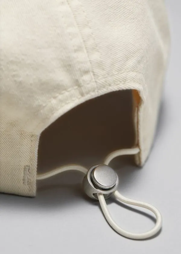 Women Headwear and Other Stories Bleached Denim Baseball Cap Beige Women Headwear and Other Stories Bleached Denim Baseball Cap Beige