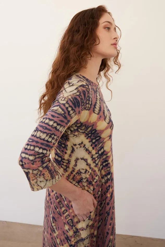 Women Jasper And Navy Drama Maxi Dress Raquel Allegra Dresses