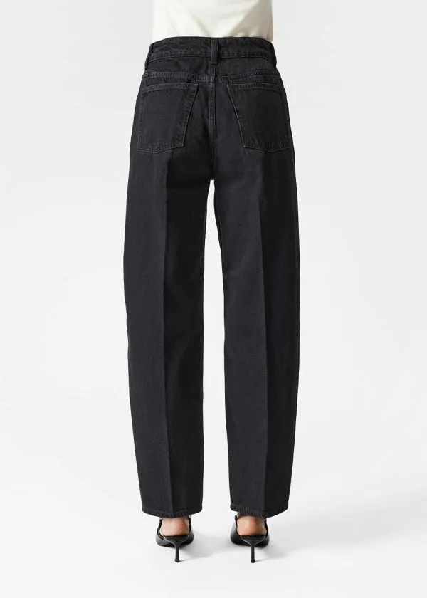 Women Jeans and Other Stories Tapered Jeans Black