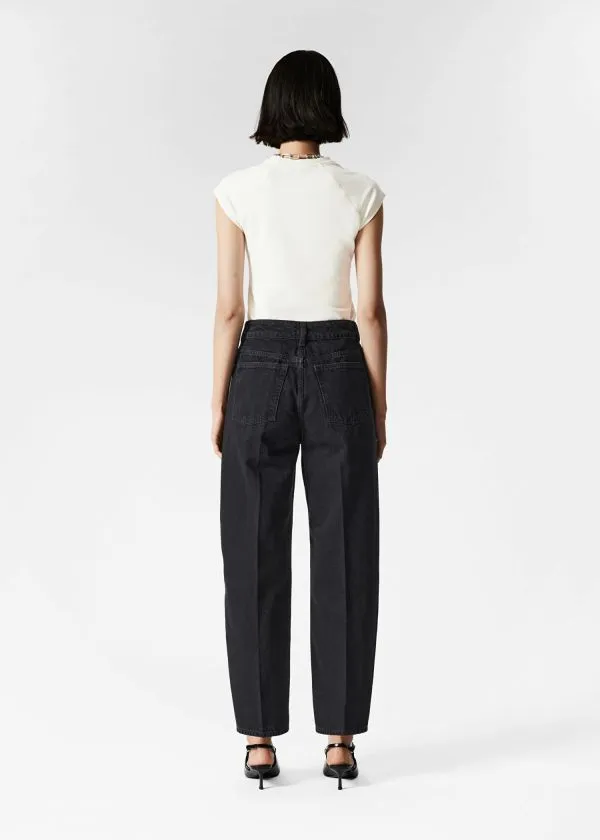 Women Jeans and Other Stories Tapered Jeans Black