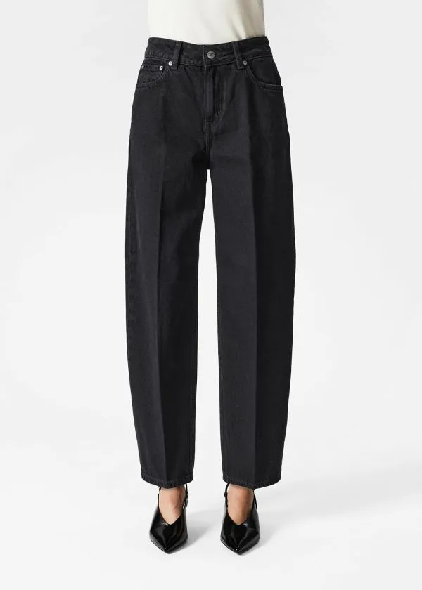 Women Jeans and Other Stories Tapered Jeans Black