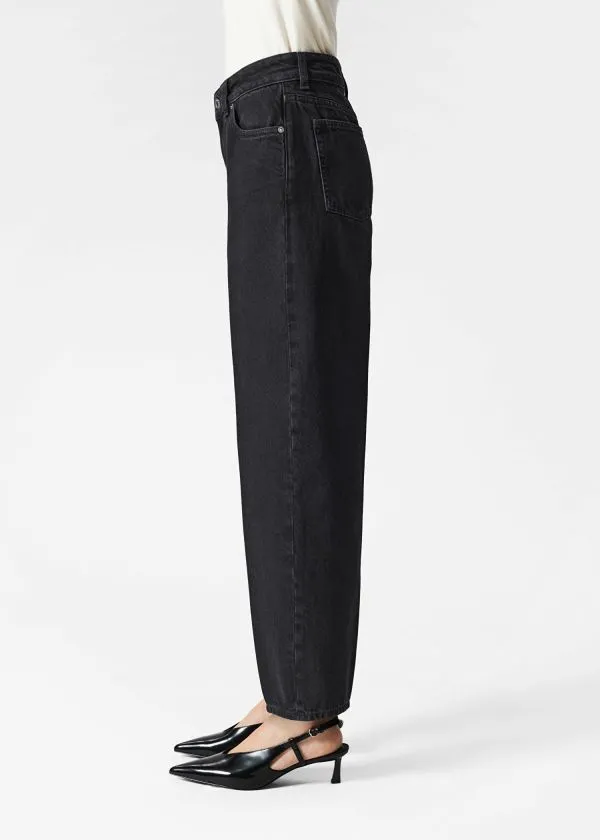 Women Jeans and Other Stories Tapered Jeans Black