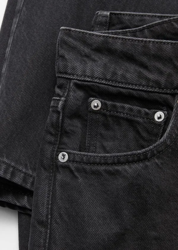 Women Jeans and Other Stories Tapered Jeans Black