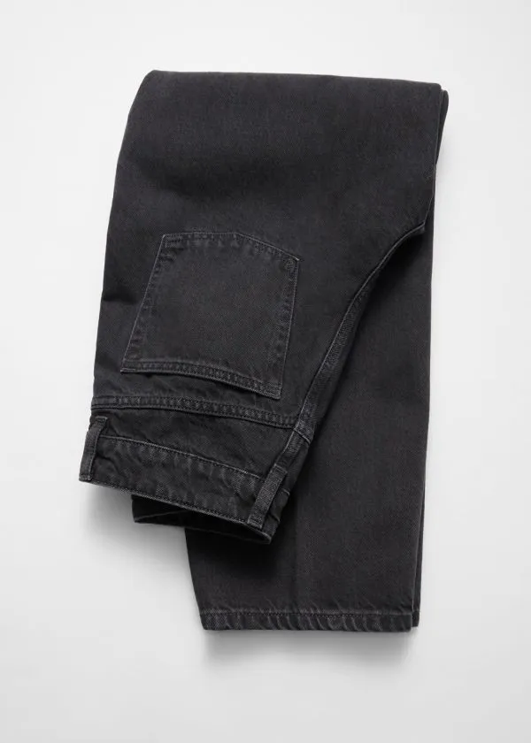 Women Jeans and Other Stories Tapered Jeans Black