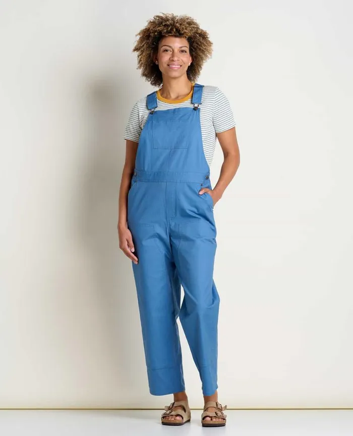 Women Jumpsuits and Overalls Toad and Co Juniper Utility Overall French Blue