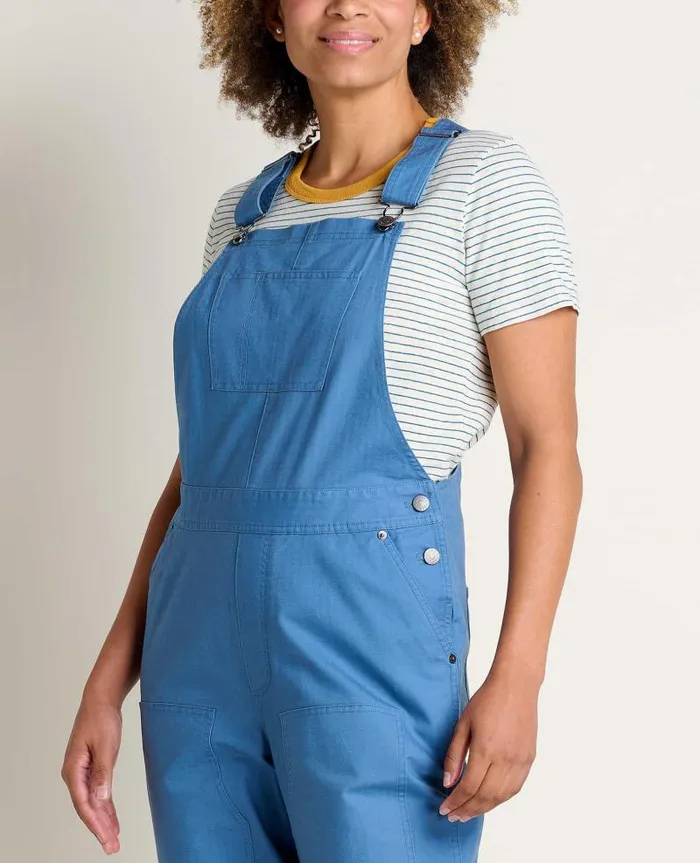 Women Jumpsuits and Overalls Toad and Co Juniper Utility Overall French Blue
