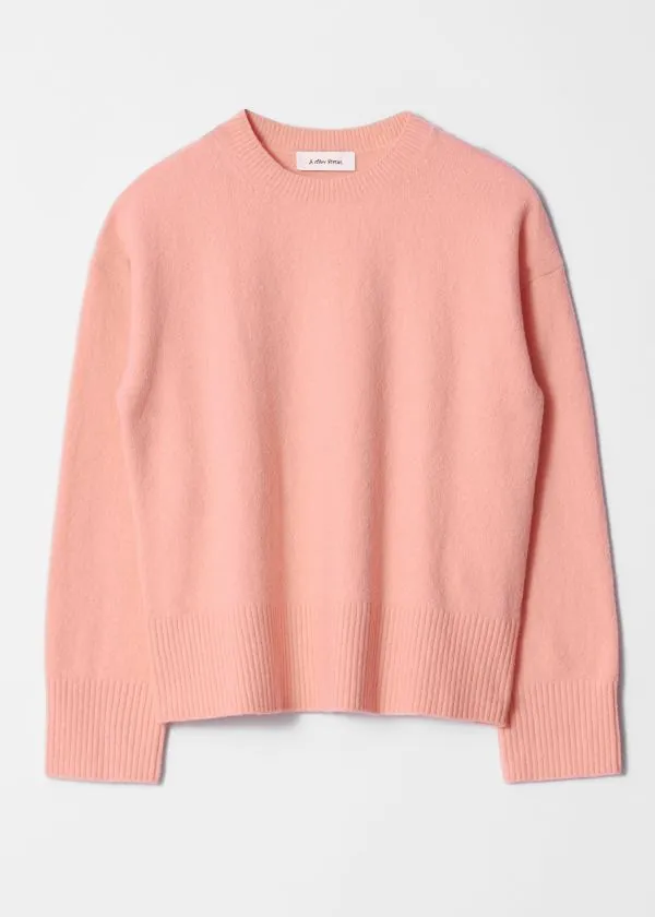 Women Knitwear and Other Stories Relaxed Knit Jumper Peach