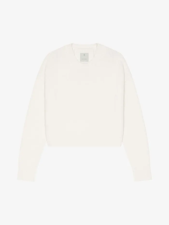 Women Knitwear Givenchy Sweater In Cashmere Ivory