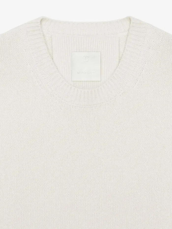 Women Knitwear Givenchy Sweater In Cashmere Ivory