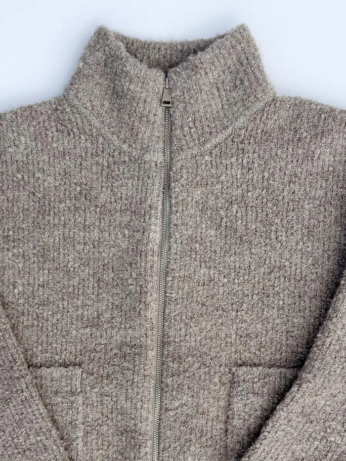 Women Louie Jacket Smoke Lisa Says Gah Sweaters