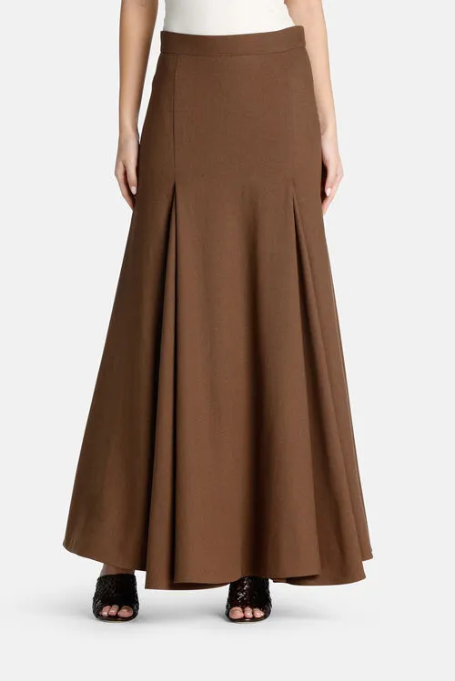 Women Luisa Spagnoli Telefilm Telefilm Brown Skirts and shorts