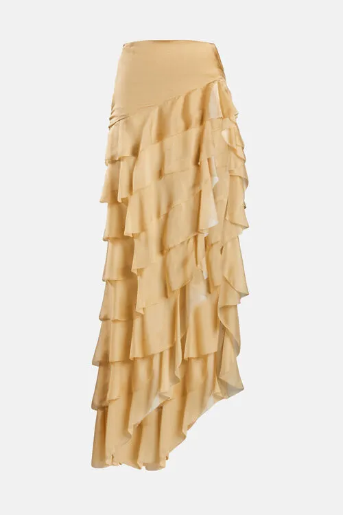 Women Luisa Spagnoli Timballo Timballo Ivory Skirts and shorts Women Luisa Spagnoli Timballo Timballo Ivory Skirts and shorts