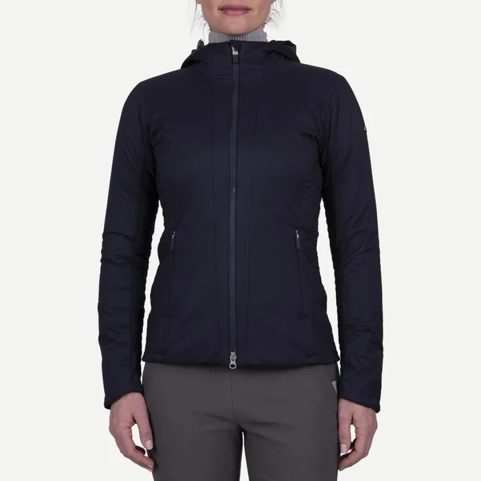 Women Macuna Hooded Jacket Deep Space KJUS Jackets and Vests