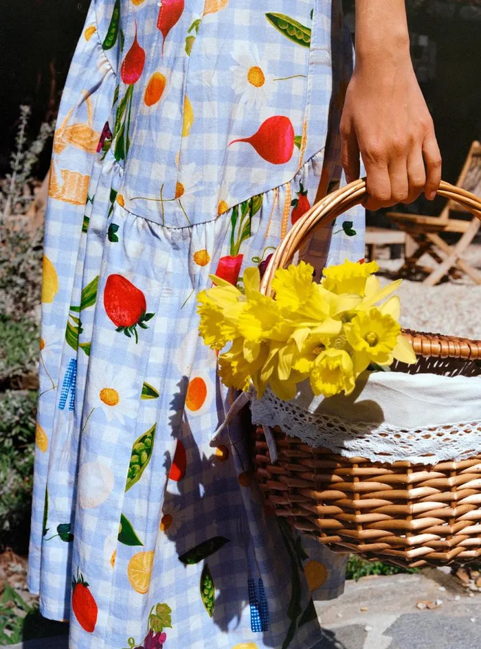 Women Maeve Midi Skirt Picnic Alfresco Lisa Says Gah Skirts