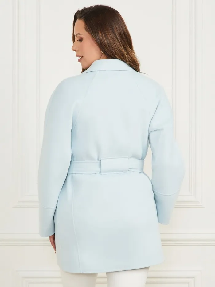 Women Maxime Coat Soft Blue Jackets and Coats GUESS