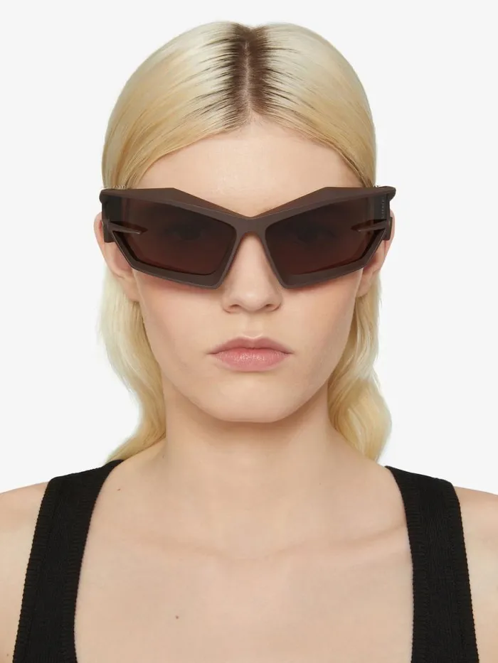 WomenMen Sunglasses Givenchy Giv Cut Unisex Injected Sunglasses Brown