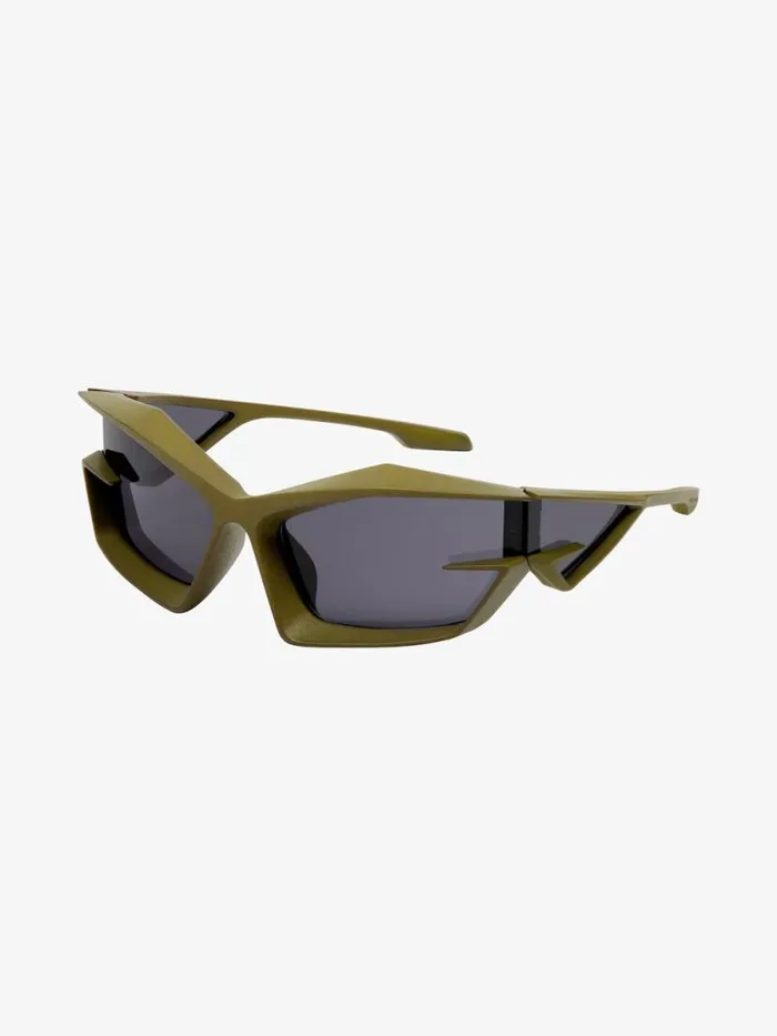 WomenMen Sunglasses Givenchy Giv Cut Unisex Sunglasses In Nylon Khaki